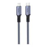 Veggieg 27w 3a Usb Type-c To Lightning İphone İpad Hızlı Şarj Ve Data Kablosu 1.2 Metre