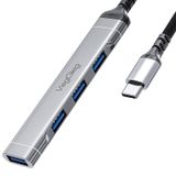 Veggieg 3.0 USB Type-C to 4 Port 2.0 3xUSB ve 3.0 USB Çoklayıcı Hub