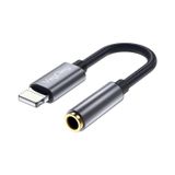 Veggieg 3.5 mm iPhone Lightning Örgülü Kulaklık Dönüştürücü Adaptör