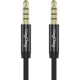 Veggieg 3.5Mm Trrs Hi-Fi Örgülü Aux Mikrofon Ses Kablosu 2 Metre