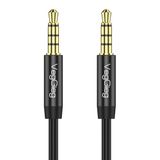 Veggieg 3 mt 3.5 mm Jack TRRS Hi-Fi Aux Mikrofon ve Ses Kablosu
