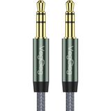 Veggieg 3 mt 3.5 mm Jack TRS Hi-Fi Örgülü AUX Ses Kablosu