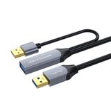 Veggieg 30 mt Sinyal Güçlendirici Extender Destekli USB-A USB 3.0 Uzatıcı Kablo