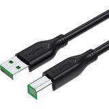 Veggieg 5 mt Siyah USB B Printer Tarayıcı Yazıcı Data Kablosu