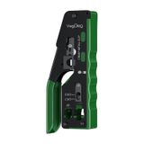 VegGieg 6P/8P Cat8 Cat7 Cat6 RJ45 Ethernet Jack Pensesi RJ11 RJ12 Telefon Kablosu Jak Kesme Soyma Sıkma Aleti