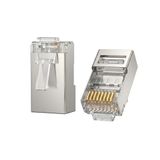 VegGieg Cat5e Metal RJ45 Jack Ethernet Konnektörü Altın Kaplama 102 Adet