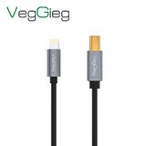 Veggieg iPhone iPad Lightning to Midi USB-B Uyumlu Müzik Enstrüman Kablosu