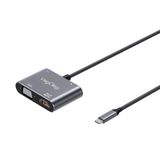 Veggieg Type-c 4k Hdmı 1080p Vga Usb 3.0 Pd Dönüştürücü Çevirici Hub