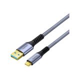 Veggieg USB 3.0 To Usb-C Örgülü Type-C 5gbps Data ve Şarj Kablosu 3 Metre