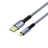 Veggieg USB 3.0 To Usb-C Örgülü Type-C 5gbps Data ve Şarj Kablosu 5 Metre
