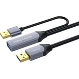 VegGieg USB 3.0 Uzatma Kablosu Sinyal Güçlendirici Extender Destekli Usb-A Uzatıcı Kablo 15 Metre - Standart