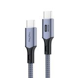 Veggieg Usb 4.0 E-Mark 240W 40Gbps Thunderbolt 4 8K 60Hz Type-C Görüntü Hızlı Şarj Ve Data Kablosu 1 Metre-Açık Kutu Sıfır Ürün