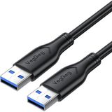 Veggieg Usb-A Male To Male Uzatma USB 3.0 Kablo 1.5 Metre - Siyah