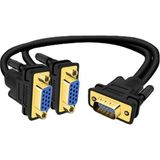 Veggieg V401 VGA To 2 VGA Çoklayıcı Splitter Y Kablo