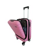 Vegmann Wave Pembe Kabin Boy Laptop Bölmeli Valiz