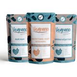 Vegrano Nutritional Yeast (Besin Mayası) 100 gr + Vegrano Tapyoka Nişastası (Gıda Tipi) 100 gr + Vegrano Agar Agar (E406) 100 gr - 300 gr