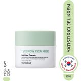 Vegrow Cica Mide Soft Gel Cream Nemlendirici Yatıştırıcı Vegan Yeşil Çay Özlü Jel Krem Kore 50ml