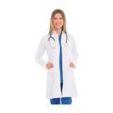 VEHBİ Hakim Yaka Doktor Önlüğü Öğretmen Hemşire Kadın Önlük (Alpaka Kumaş)