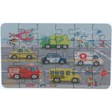 Vehicles -Araçlar / Small Puzzle 3-7 Yaş 24 Parça