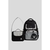 Veibag Cuppy Paw İlkokul ve Ortaokul Okul Çantası Seti, Termal Beslenme Çantalı, Ortopedik, Su Geçirmez, Reflektörlü Kız Çocuk Sırt Çantası, Siyah