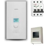 Veito Blue S 21 kW 380 V Merkezi Sistem Elektrikli+Dijital Sigorta ve Kutusu Şofben