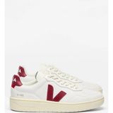 Veja Beyaz Kırmızı Erkek Deri Sneaker V-90 O.t. Leather - Beyaz - Bordo