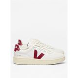 Veja Beyaz Kırmızı Erkek Deri Sneaker V-90 O.T. Leather