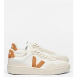 Veja Beyaz - Turuncu Erkek Sneaker V-90 Leather