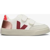 Veja Small V-12 Chromefree Leather Kids' Multicolor Sneakers - Renkli