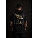 VEK Kurt Başlı Sancak Özel Tasarım T-Shirt Oversize %100 Pamuk Unisex