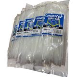 Veka Master 500 Adet Beyaz Kablo Bağı 3.6X250 mm (5 Paket x 100 Adet) Plastik Kablo Kelepçesi