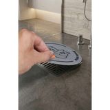 Vekorr Silikon Koku Önleyici Gider Kapağı Lavabo Banyo Mutfak Tuvalet Koku Kapatıcı Figürlü Kapak - Gri