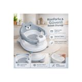 VEKTÖR Lüx Bebek Banyo & Mama Oturağı, Ergonomik Oturma Tabanlı, Çok Amaçlı Kullanım