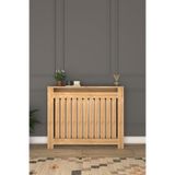 VEKTÖREL MOBİLYA-PROJE-TASARIM-UYGULAMA Kalorifer Petek Kapama 120 Cm (İÇ ÖLÇÜSÜ) Lambiri Desenli Mdf Safir Meşe