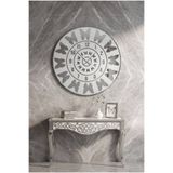 VELAKON KELEBEK FİGÜRLÜ LÜKS DUVAR SAATİ AHŞAP&PLEKSİ 50X50 CM SESSİZ AKAR MEKANİZMA