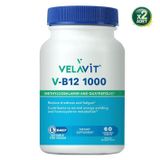 Velavit V-B12 1000 2x60 Çiğnenebilir Tablet