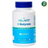 Velavit V-Butyrate Calcium - Kalsiyum Bütirat Içeren Takviye Edici Gıda - 30 Kapsül - 3 Kutu (Toplam 90 Kapsül)