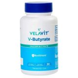 Velavit V-Butyrate Calcium - Kalsiyum Bütirat Içeren Takviye Edici Gıda - 30 Kapsül - Dezenfektan Hediyeli (%72 Alkol)