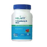 Velavit V-Cranberry Vitamin C 30 Kapsül