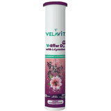 Velavit V-Effer D3 with L-Cysteine Kara Mürver Aromalı 20 Efervesan Tablet