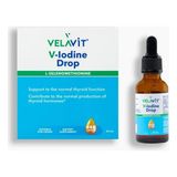 Velavit V- Iodine Drop - Iyot ve Selenyum Içeren Damla - 25ML - Dezenfektan Hediyeli (%72 Alkol)