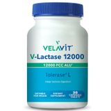 Velavit V-Lactase 12000 FCC 30 Çiğnenebilir Tablet