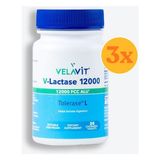 Velavit V-Lactase 12000 FCC 3x30 Çiğnenebilir Tablet