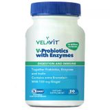 Velavit V-Probiotics with Enzymes Probiyotik 30 Kapsül