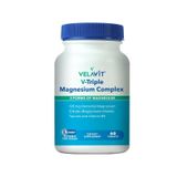 Velavit V-Triple Magnesium Complex - Sitrat, | Bisglisinat | Malat