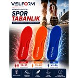Velform Memory Hafızalı Tabanlık Spor Tabanlık Konfor Yürüyüş Topuk Dikeni Çocuk/bayan/bay - 45 - 46