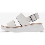 Velhill Strap Kadın Off White Lea Sandalet 26170824 - Beyaz