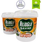 Velioğlu Şavak Organik Köy Tereyağı Tuzlu 1kg x 2 Adet - 2 kg