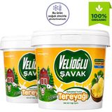 Velioğlu Şavak Organik Köy Tereyağı (Tuzsuz) (1kg) x 2 Adet - 2 kg