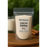 Velit Şemin Şifa Naturel %100 Doğal Saf Sahlep 50 gr – Yeni Mahsul